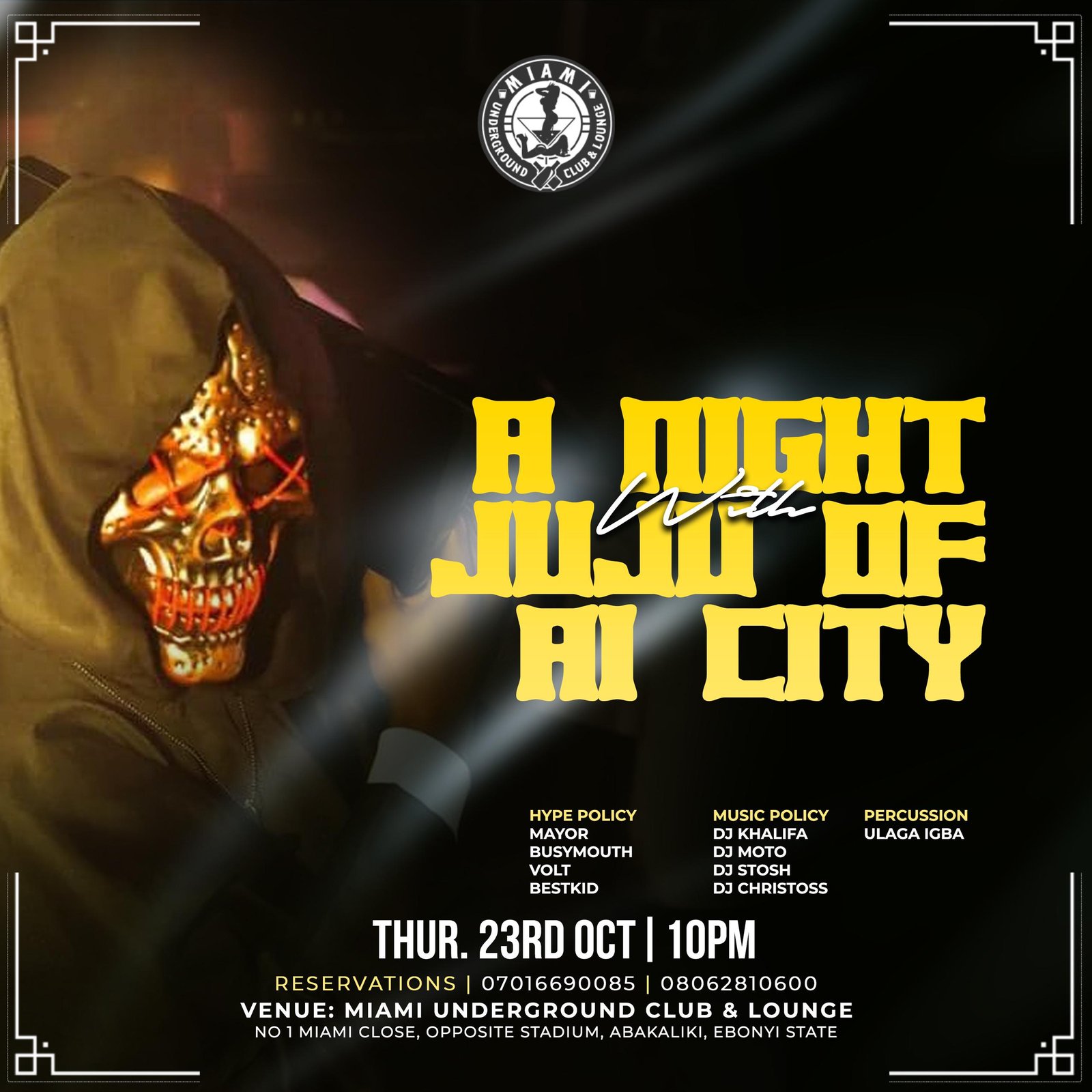 A NIGHT WITH JUJU OF AI CITY
