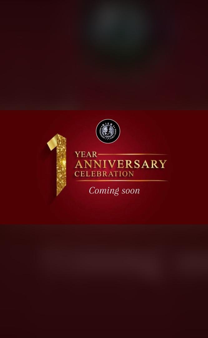 ONE YEAR ANNIVERSARY CELEBRATION